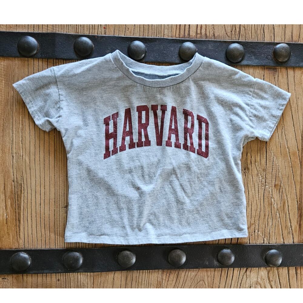 Kids Harvard Logo Tee Shirt sz Small